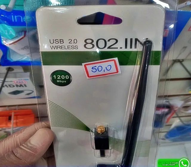 Adaptador Antena Wi-fi 