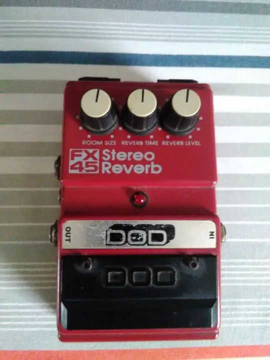 VENDO OU TROCO: FX45 Stereo Reverb, PEDAL MAIS RARO da DOD (Leia o 
