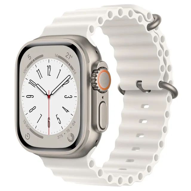 Relógio Smartwatch Iwo 8 Ultra Branco NOVO