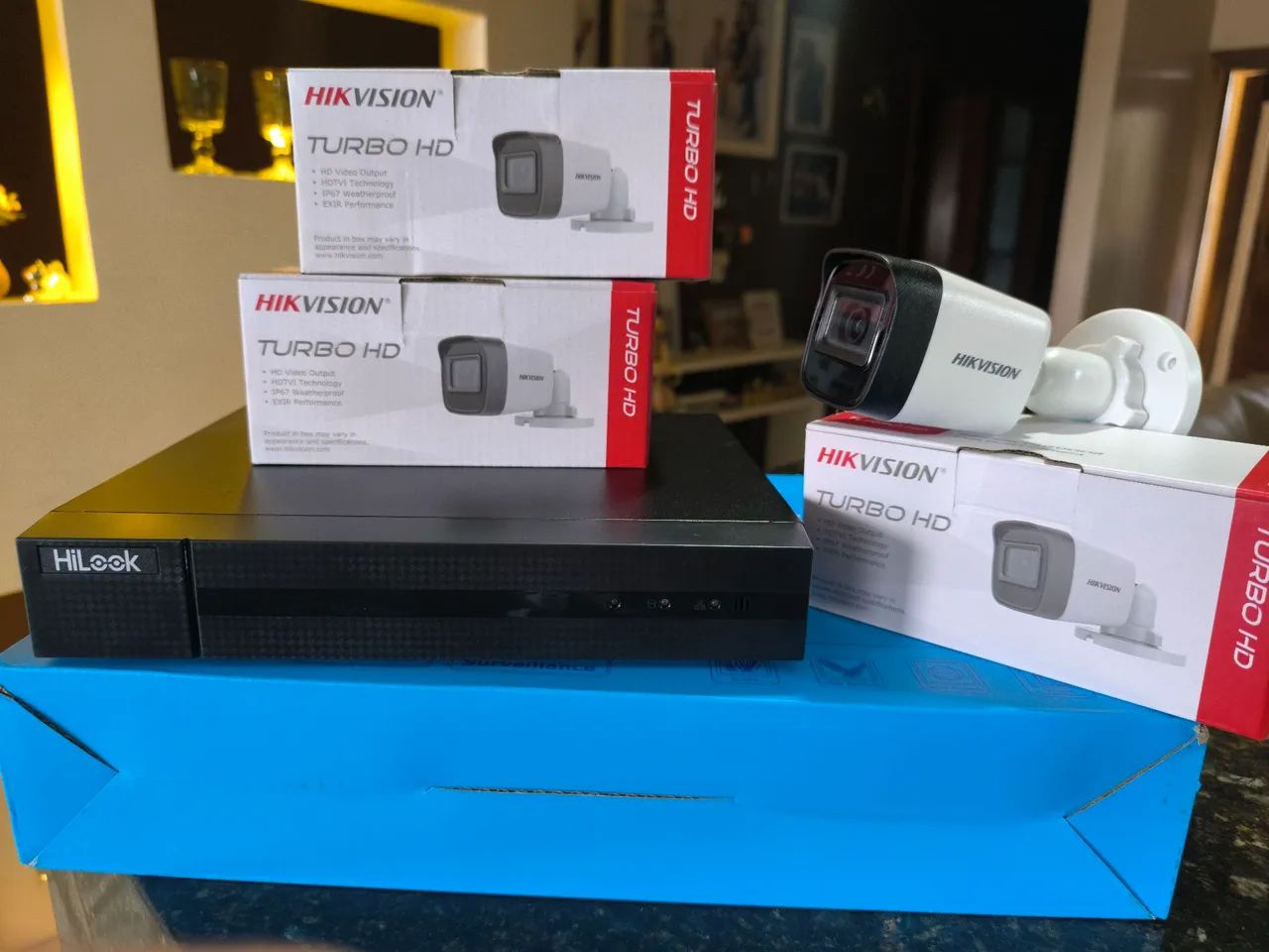 Kit de Câmeras de Segurança Hikwision Turbo  HD - Foto 2