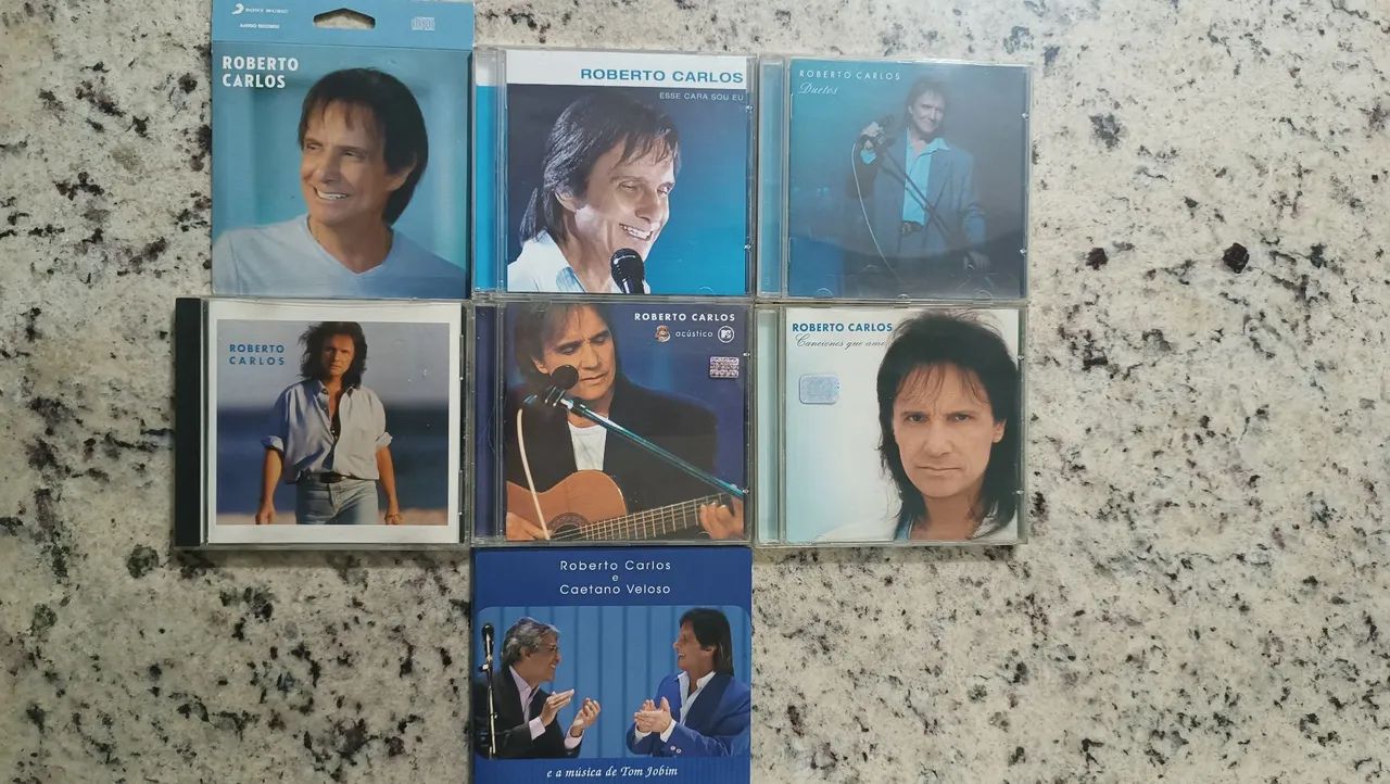 CDs Roberto Carlos todos funcionando