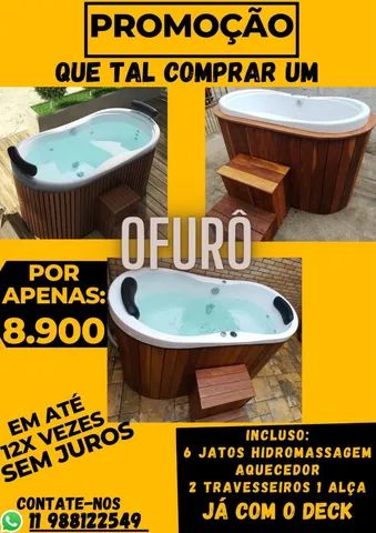 Ofurô duplo completo A partir 