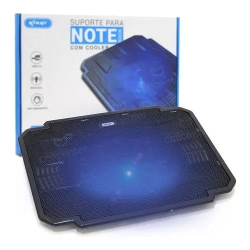 suporte para notebook com cooller  knup kp-9012