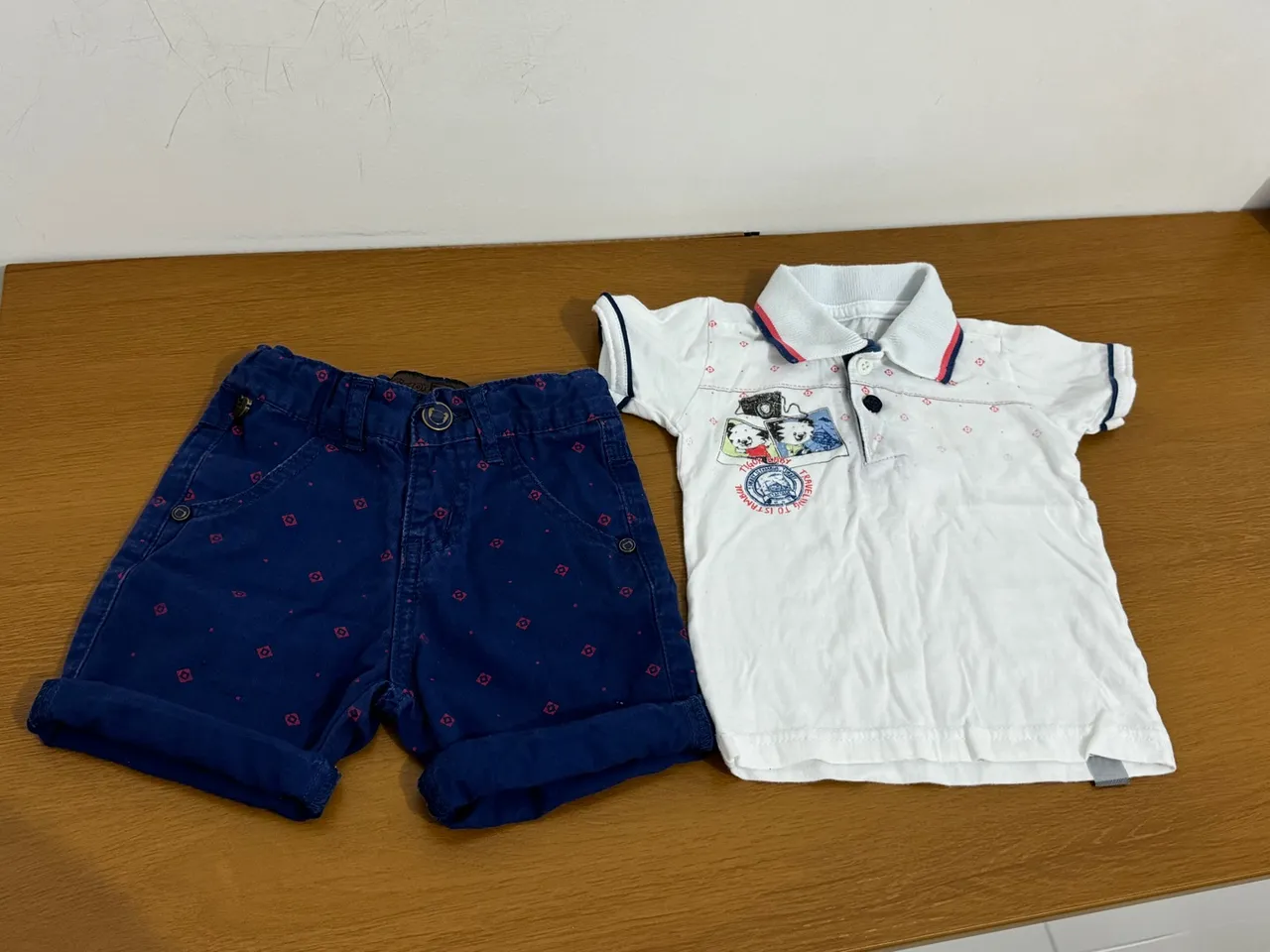 Conjunto tigor t tigre 9 a 12 meses