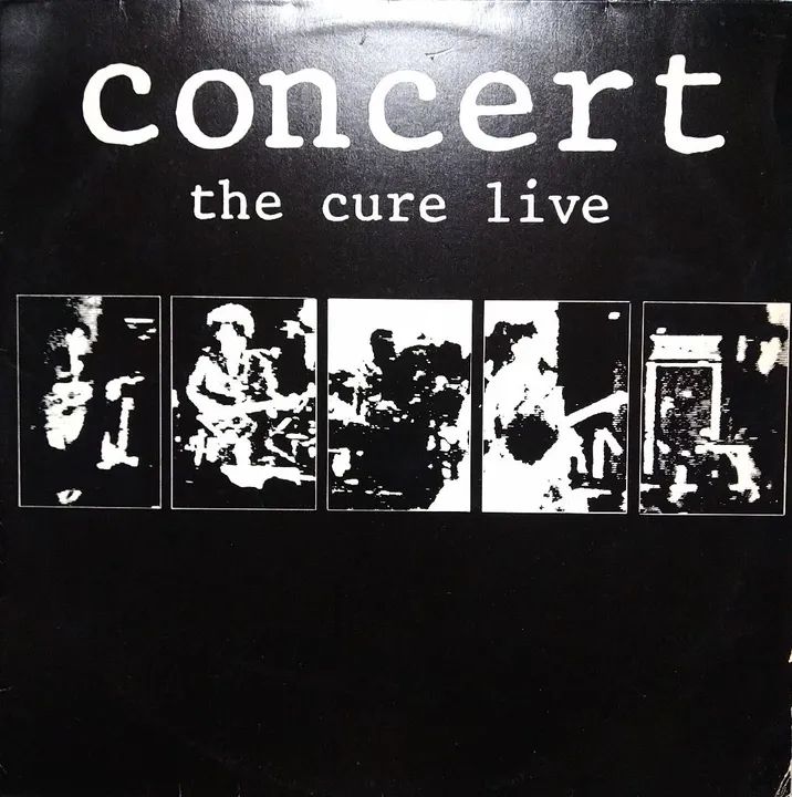 LP The Cure, The Cure live concert
