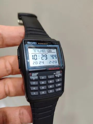 Relógio original calculadora prova de água  - Foto 3