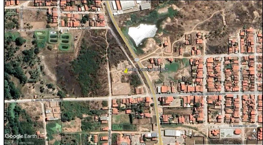 Venda dos lotes da (AABB) Nova Russas (CE)