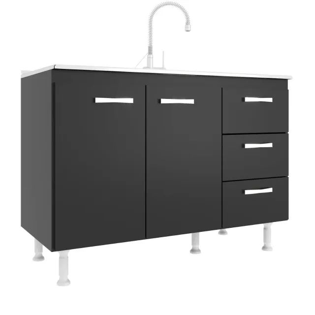 Balcão para Pia 120cm com Tampo