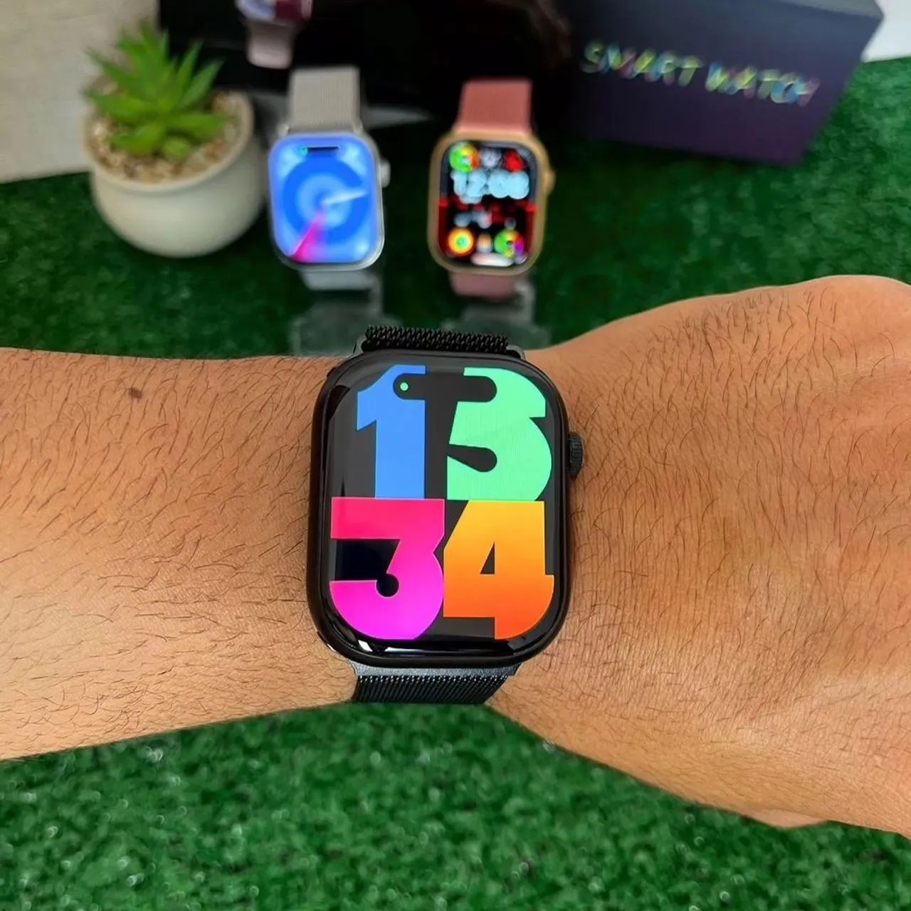 Smartwatch W29s, Series 9, com Chat Gpt + Brindes - Foto 2