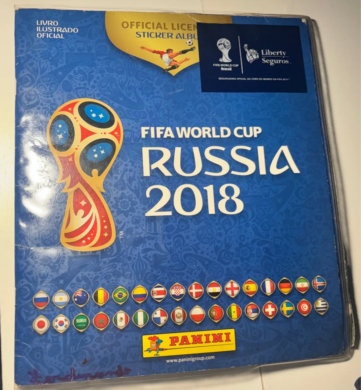Álbum de Figurinhas Copa do Mundo Rússia 2018 - Panini COMPLETO