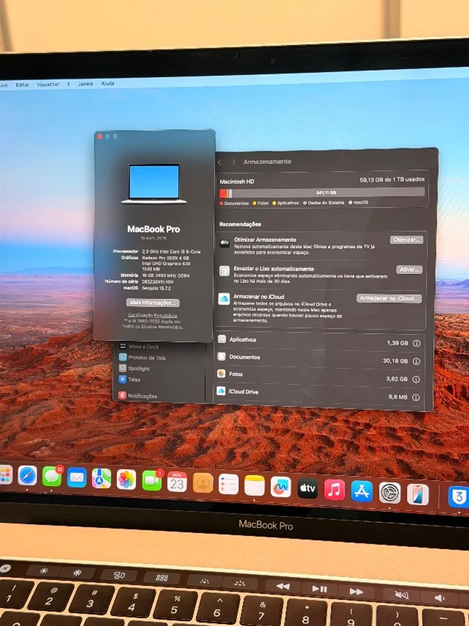 MacBook Pro 1TB - Touchbar - Notebooks - Serraria, São José