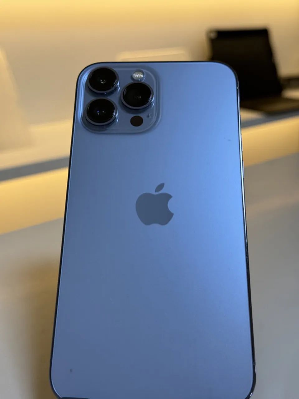 IPHONE 13 PRO MAX 128GB AZUL SEMINOVO - Celulares e Smartphones