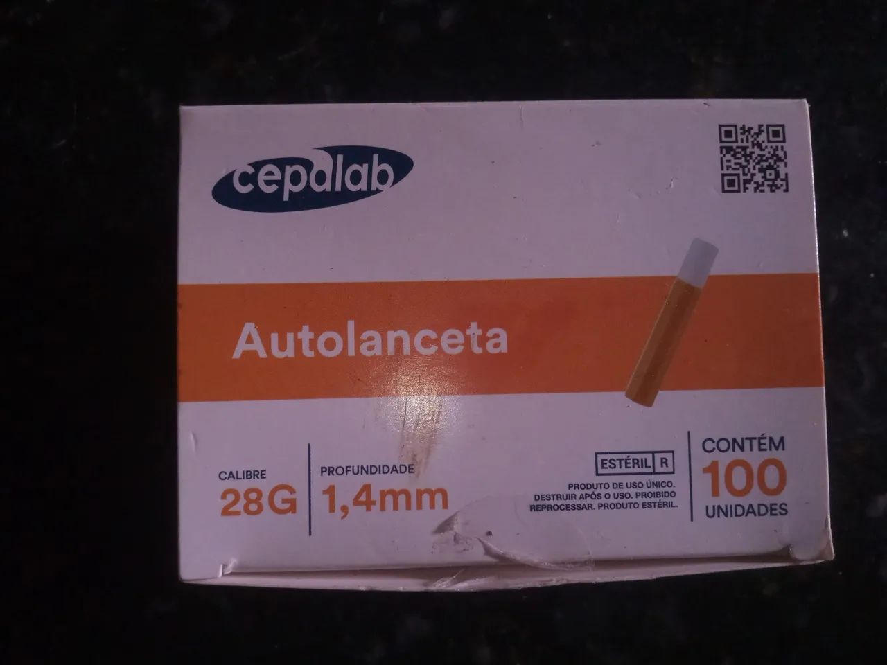 Autolanceta Cepalab 28G 1,4mm - 100 Unidades - Foto 6