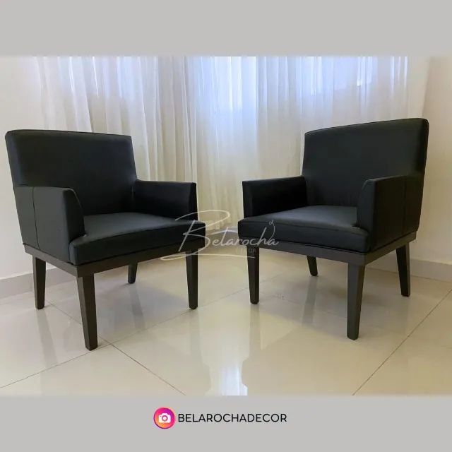 Poltrona Vitoria Corino Nova para Atendimento e Recepção - Foto 5