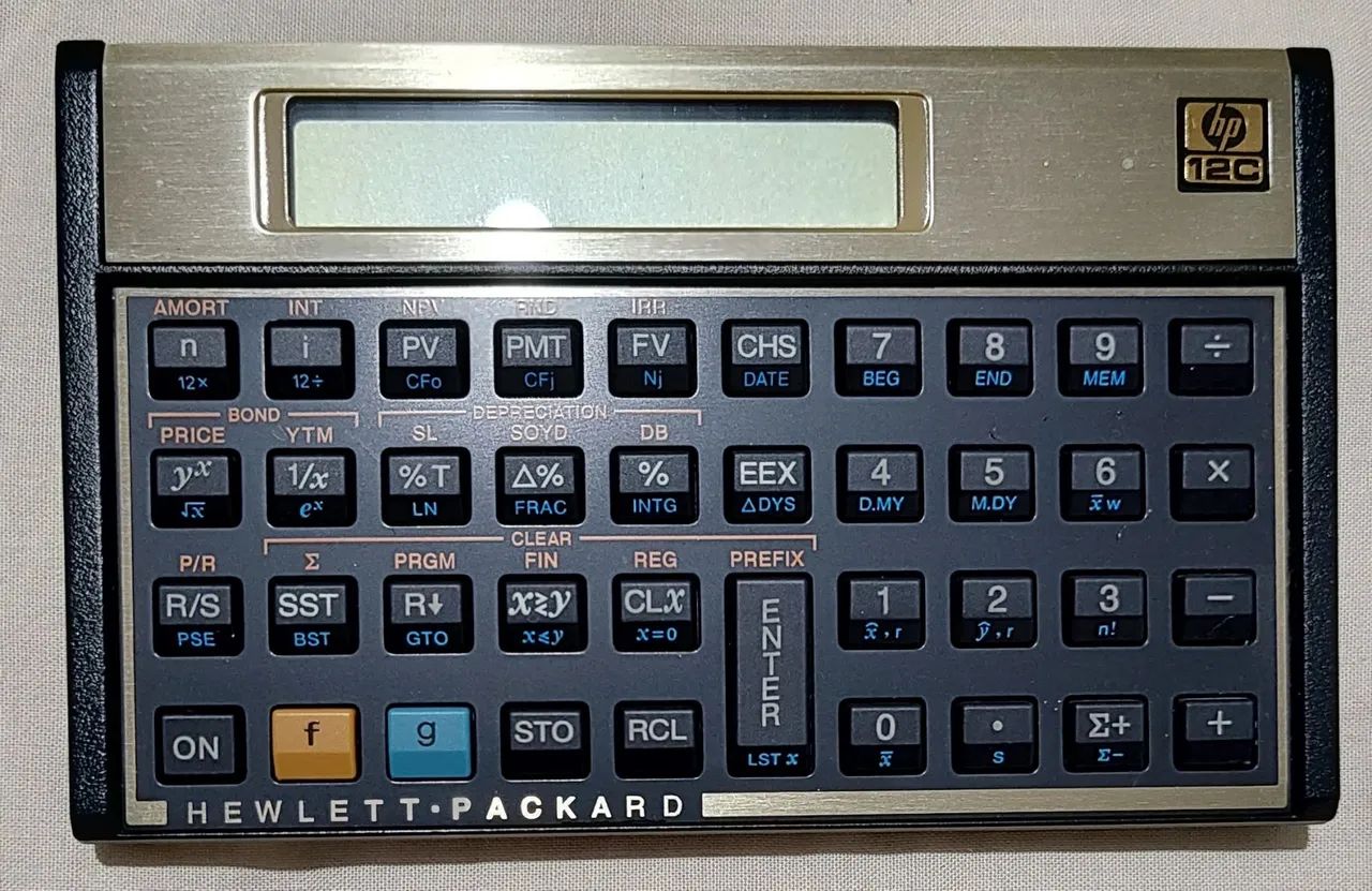 HP 12C Financial Calculator64662180291202120