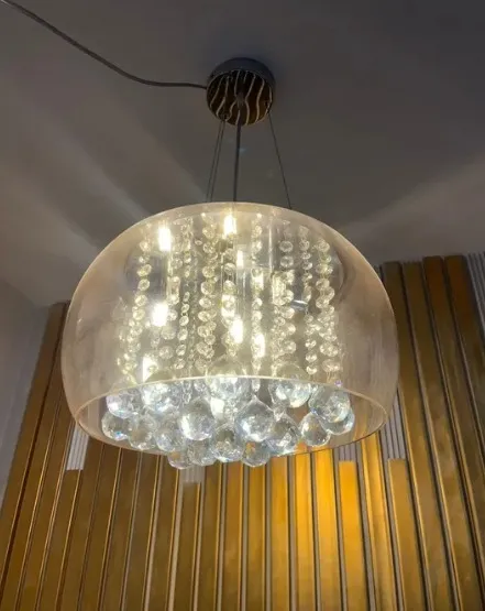 Vendo lustre com cristal - parcelo no cartão