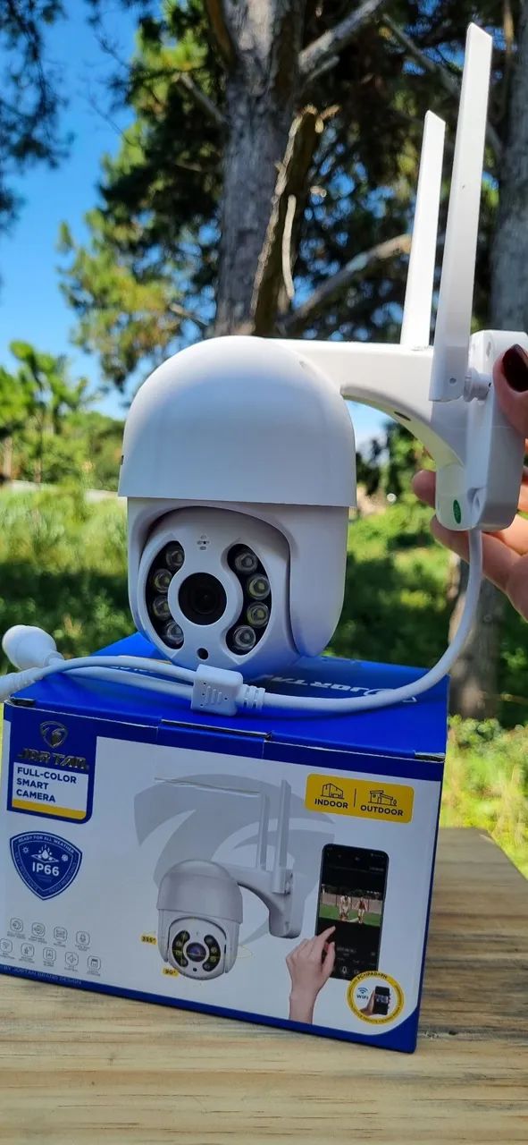 Câmera de Segurança Wi-Fi Full HD - Jortan 