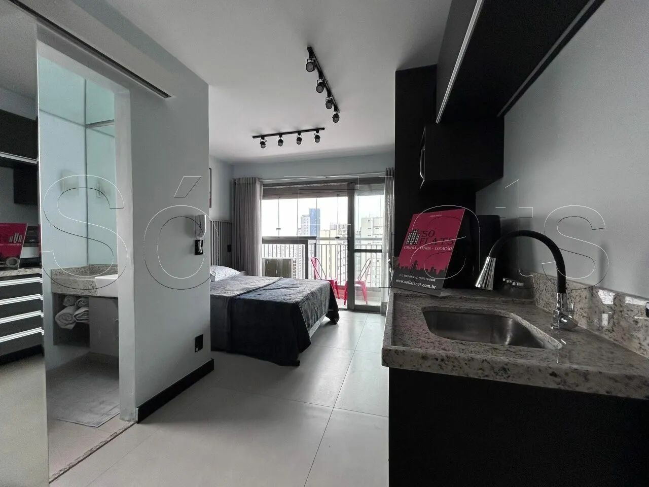 Think Home Vila Madalena, Studio disponível para venda com 25m² e 1 dormitório