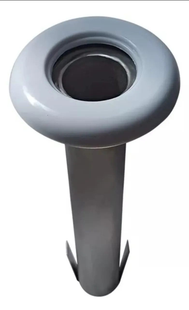 Kit 6 Chumbador Inox para bancos e mesa bar molhado piscina