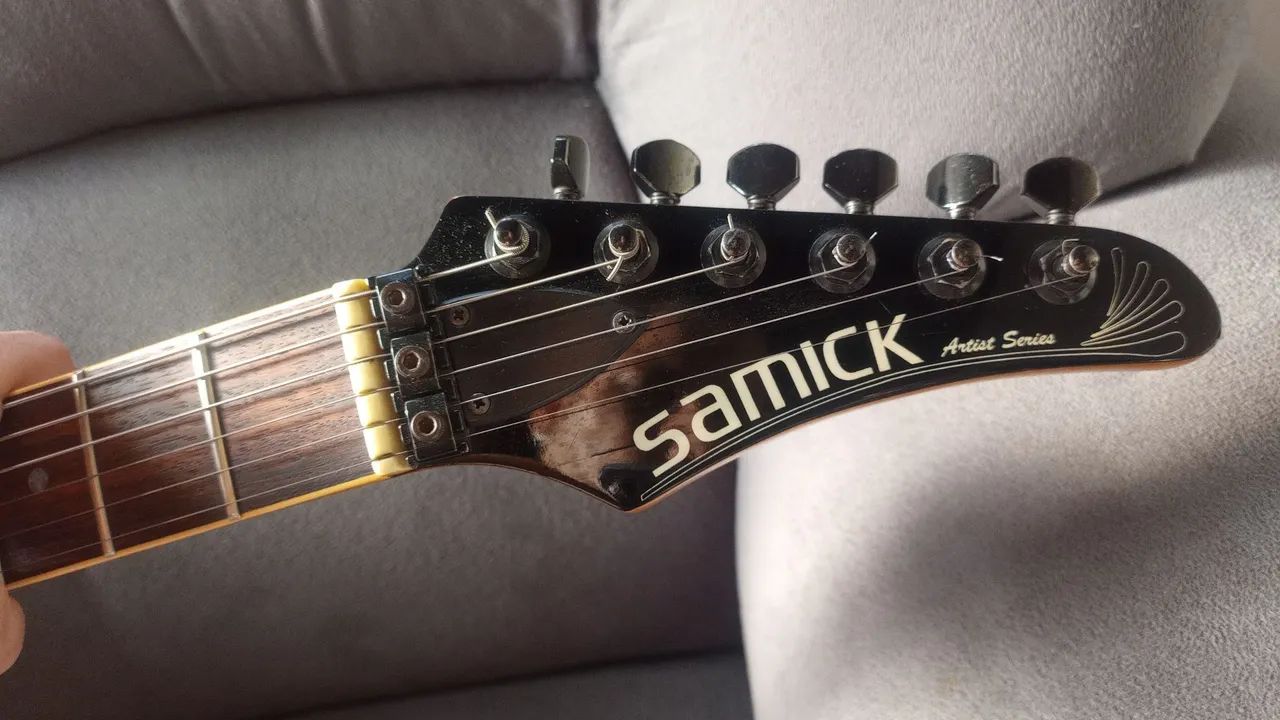 Guitarra Elétrica Samick KJ-540 RARA - Foto 4