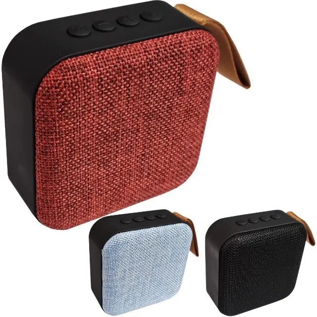 Mini Caixinha Som Quadrada Portátil Bluetooth Usb Mp3 Sd 