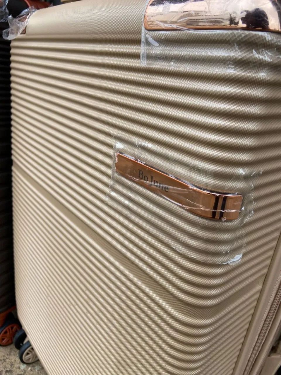 MALA BEGE 12KG (HONESTIDADE QUALIDADE ATAQUE ELETRÔNICOS) - Foto 2
