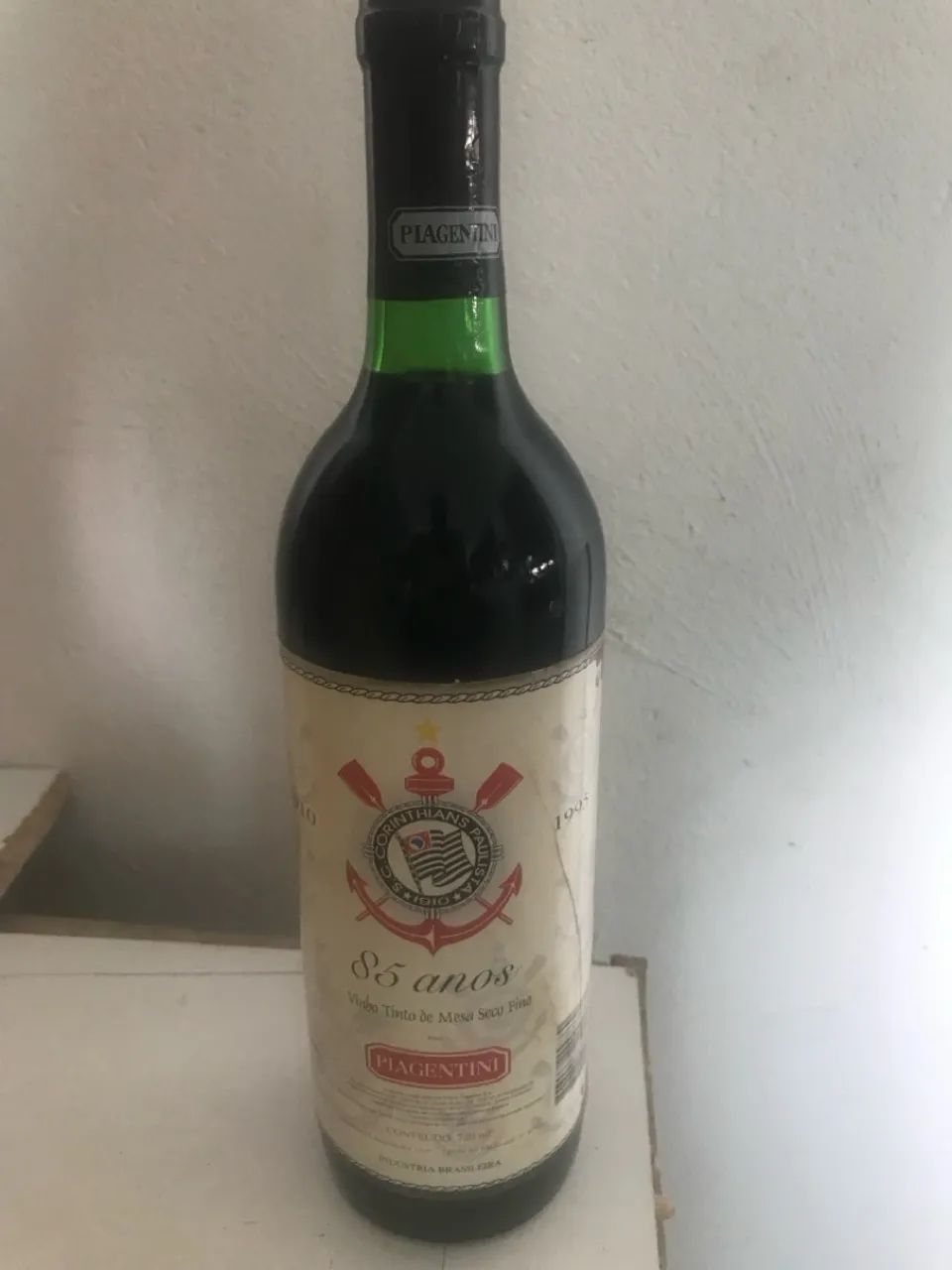 Garrafa de Vinho Corinthians 1995 - Foto 3
