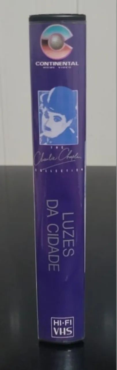 Antiga Fita VHS The Charlie Chaplin Collection Filme Luzes da Cidade - Foto 5