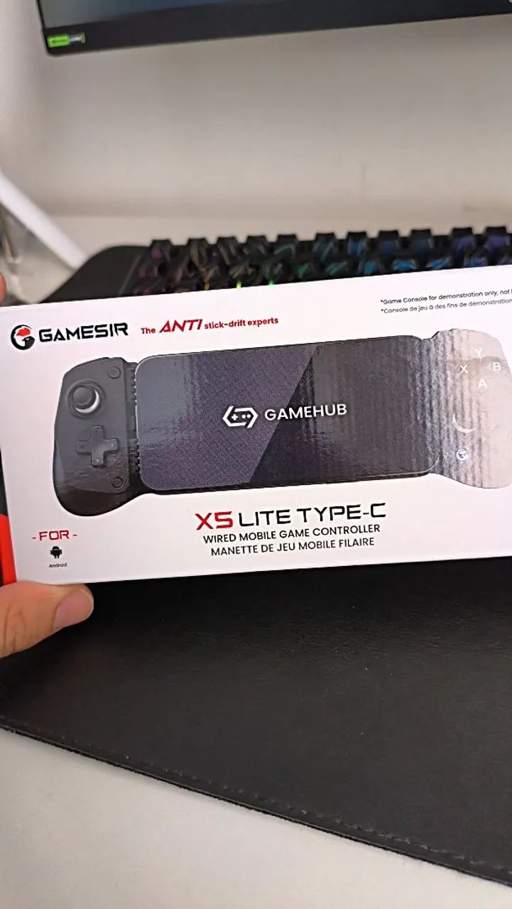 Gamesir x5 lite - Gamepad/Joystick/Controle gamer para celular  - Foto 4