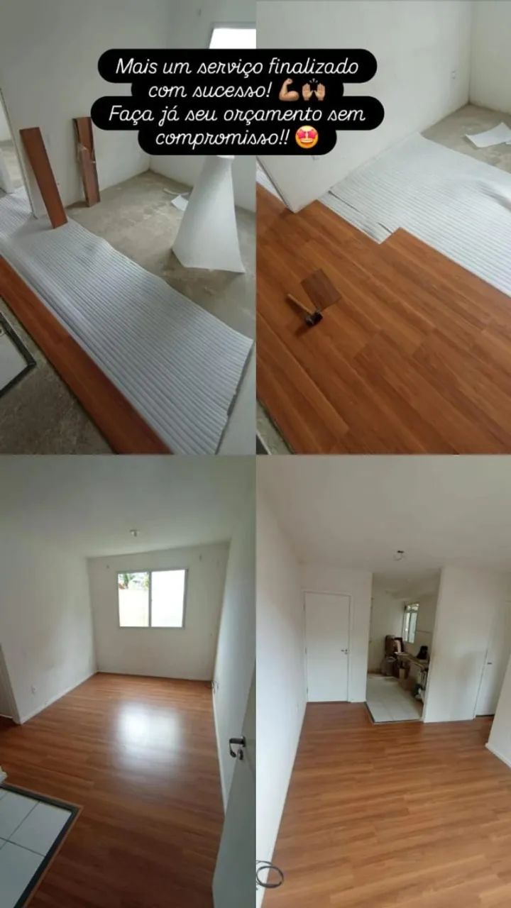 Instalador Piso Laminado R$130 m² - Foto 4
