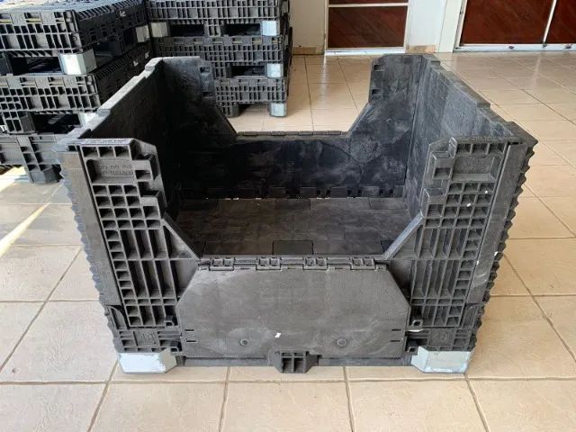 Caixa GLT 100x120x86 Dobrável Seminova  - Foto 4