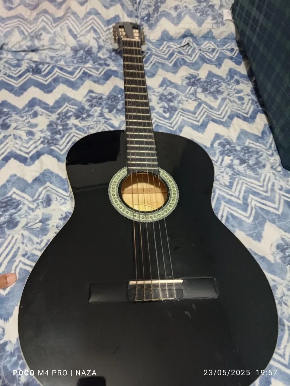 Violão Acústico Preto