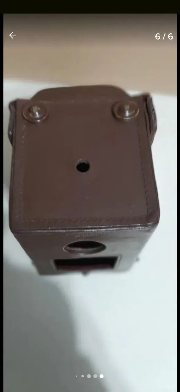 Capa couro para câmera fotográfica Flexaret VI - Foto 4