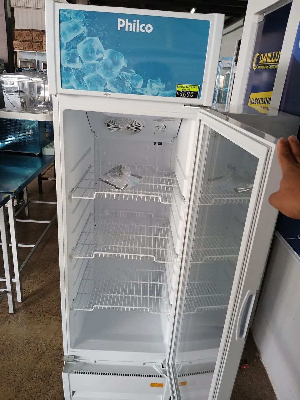 Refrigerador Expositor Philco 211L PRE221 Vidro Duplo - Foto 2