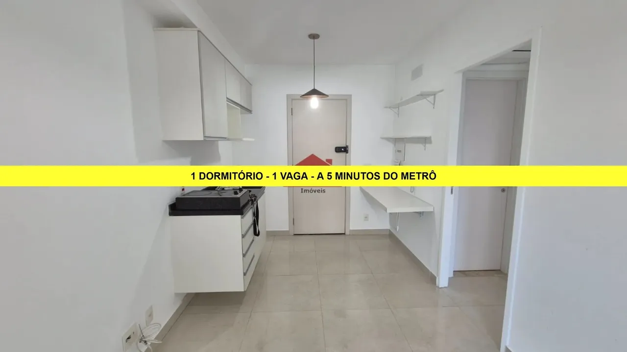 São Paulo, Barra Funda, locação apartamento 1 dormitório, 1 vaga, lazer completo, a 5 mi d