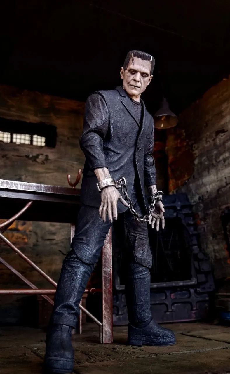 Frankenstein Neca Ultimate Action Figure Boneco Terror Universal Monsters Original - Foto 4