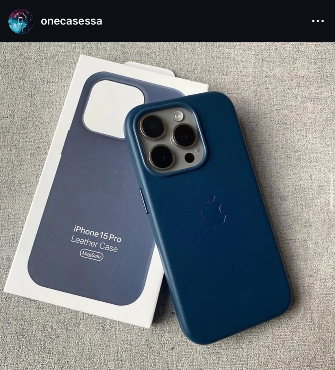 Capa case de couro para iphone  - Foto 2