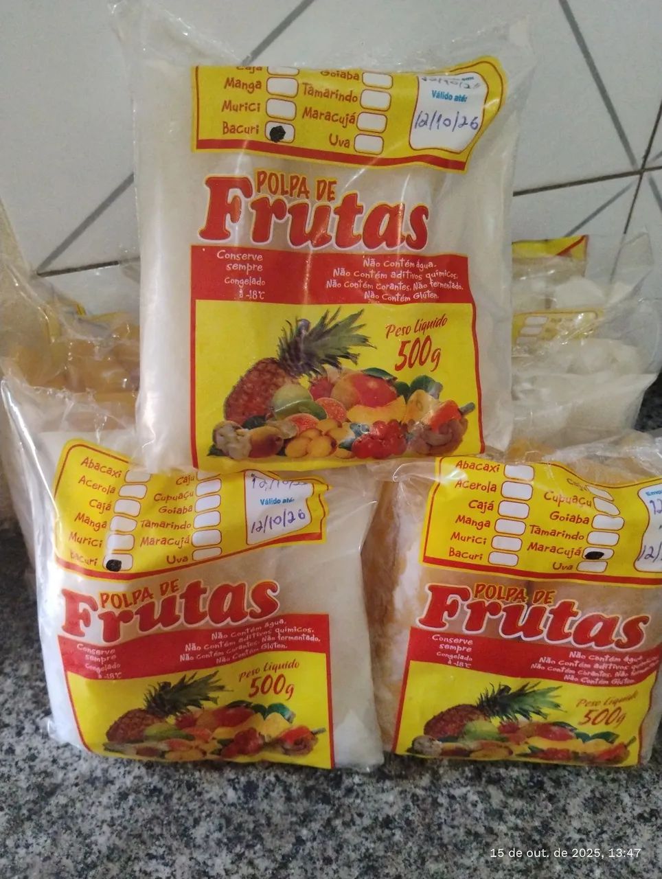 Polpa de frutas 