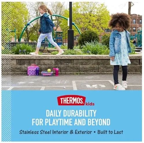 Garrafa Térmica Infantil Funtanier 355ml - Thermos - Foto 5