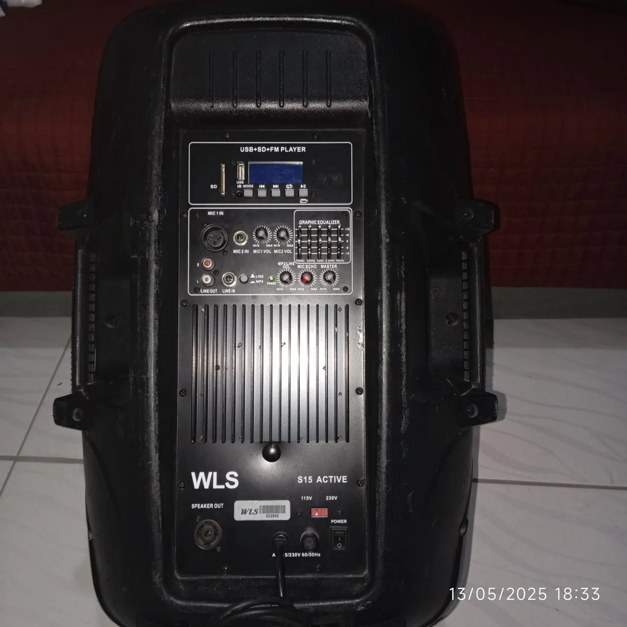 Caixa de Som Ativa WLS S15