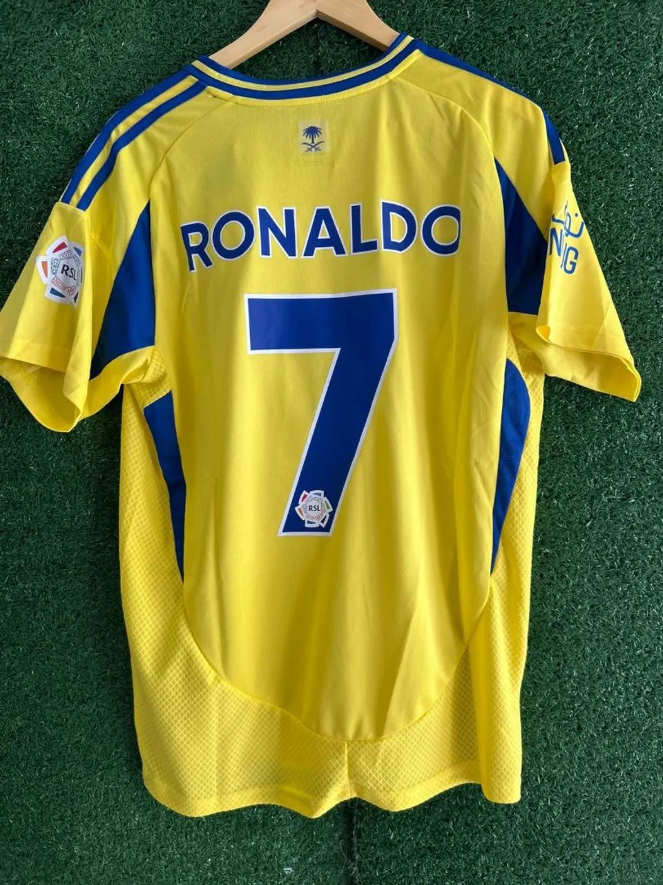 Camisa do Al Nassr - Ronaldo 7 Tamanho G - Foto 3