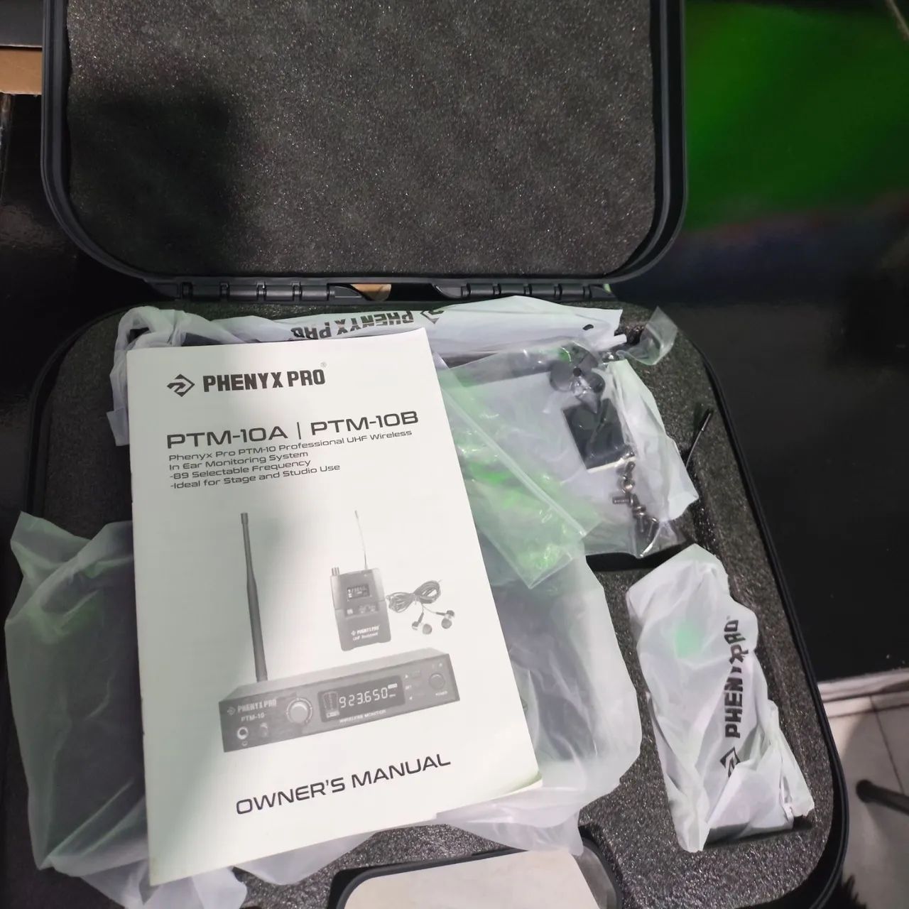 Kit monitor in-ear Sem Fio Phenyx Pro PTM-10 - Foto 5