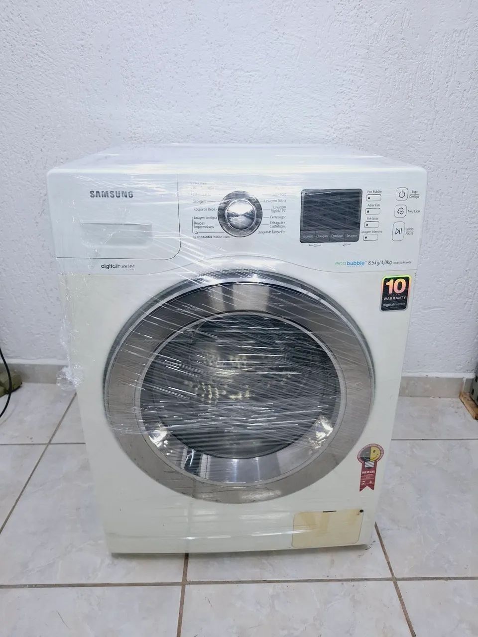 Lava e seca samsung eco bubble 8,5kg semi nova. - Foto 3