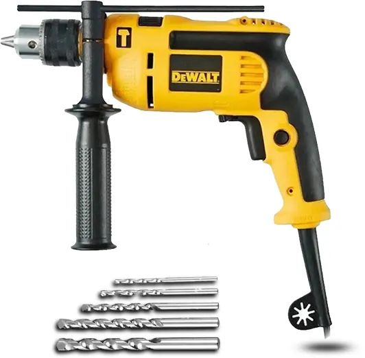 Furadeira de Impacto 1/2" DWD502SW 750W + 5 Brocas 127V 1