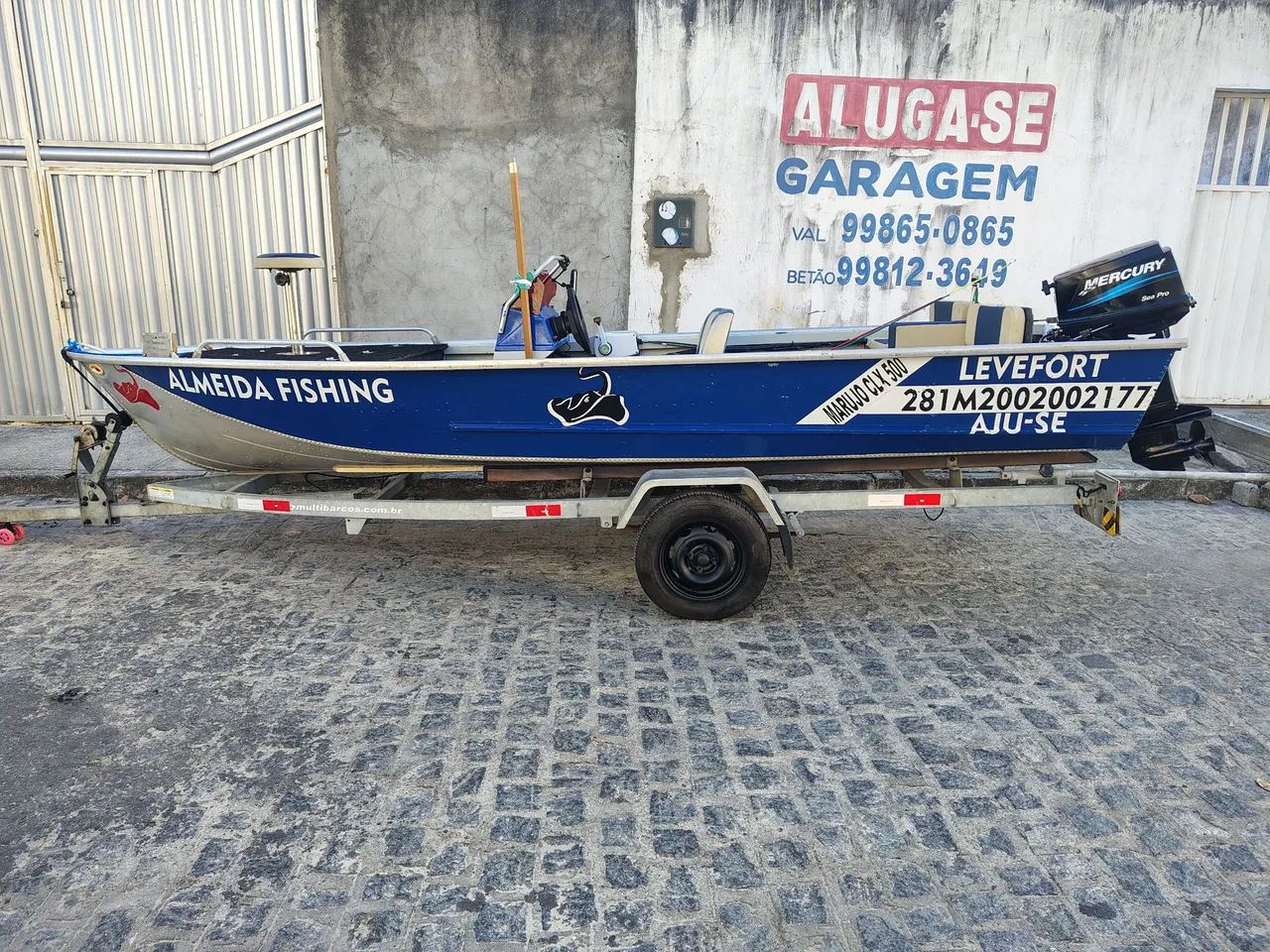 Lancha de alumínio   super nova - Foto 4