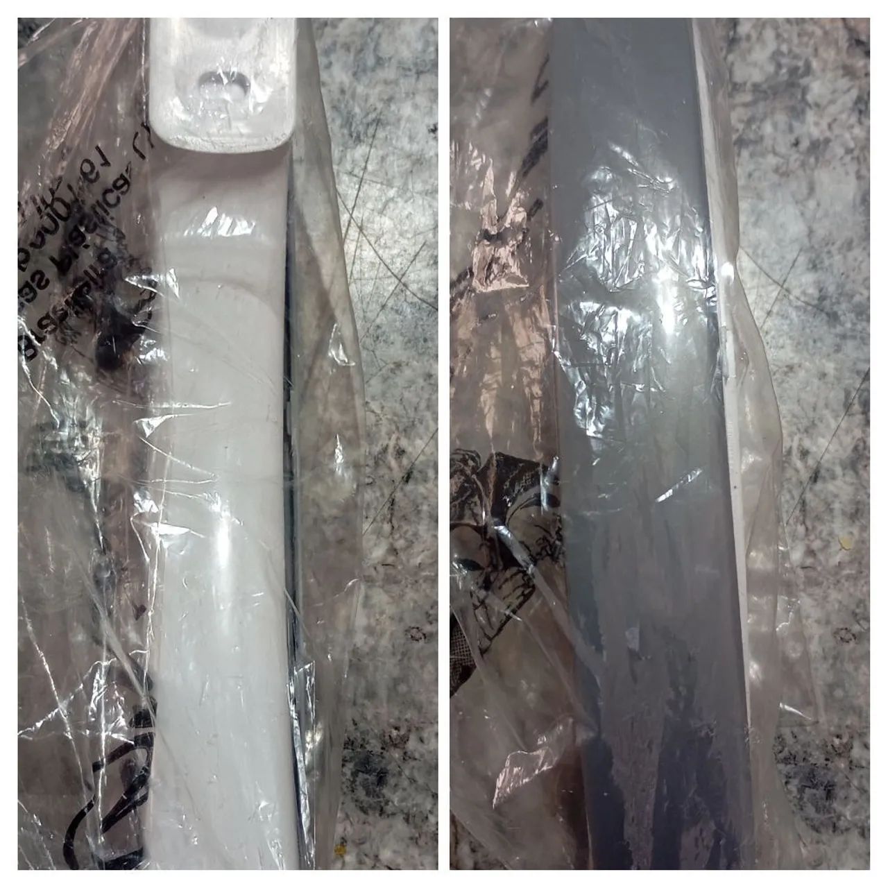Puxador com capa para refrigerador Electrolux. - Foto 4