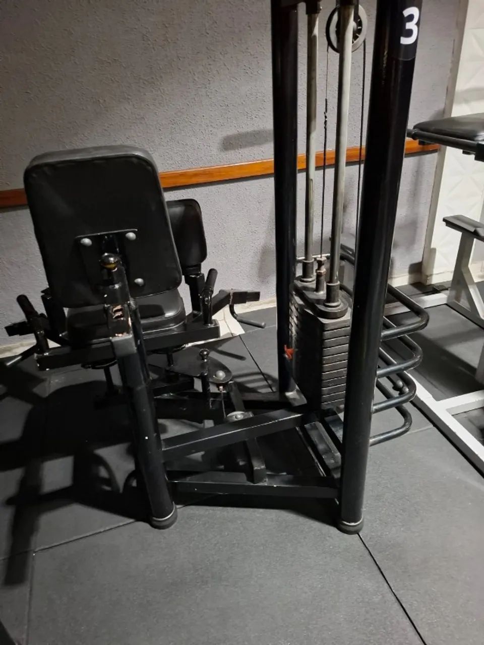 Cadeira Adutora Linha Tubular 3" Profissional