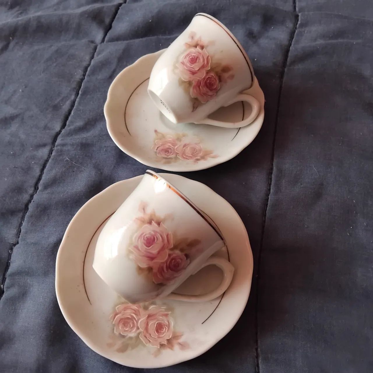 2 xícaras de café porcelana Real  - Foto 2