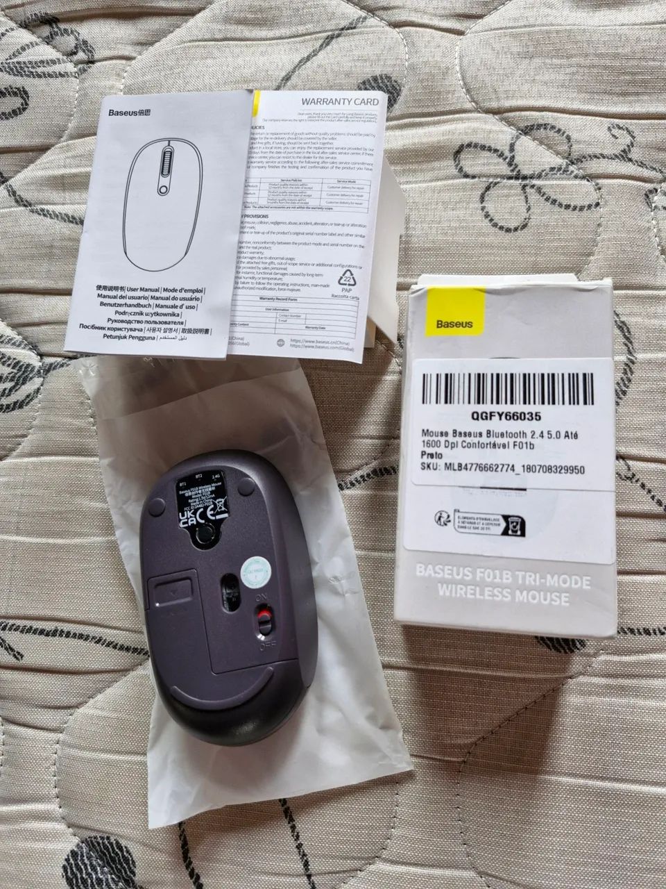 Mouse Baseus sem fio - Foto 2