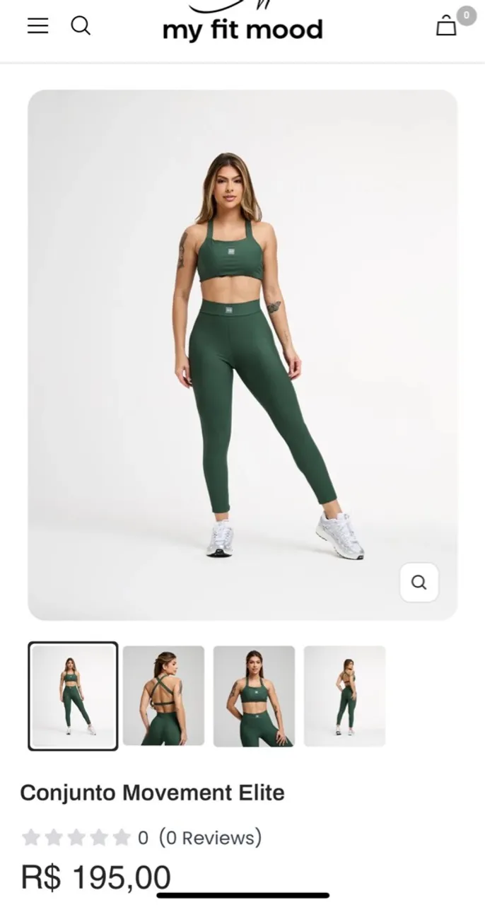 Conjunto Movement Elite - Fitness